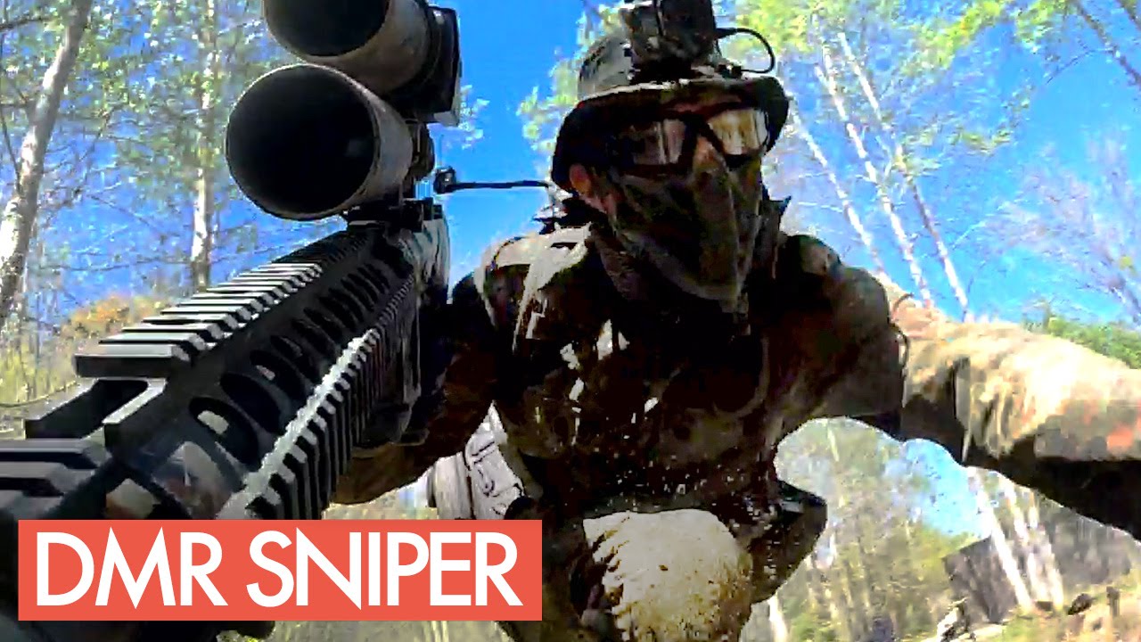 DMR Novritsch - My First Game With a SemiAuto Sniper