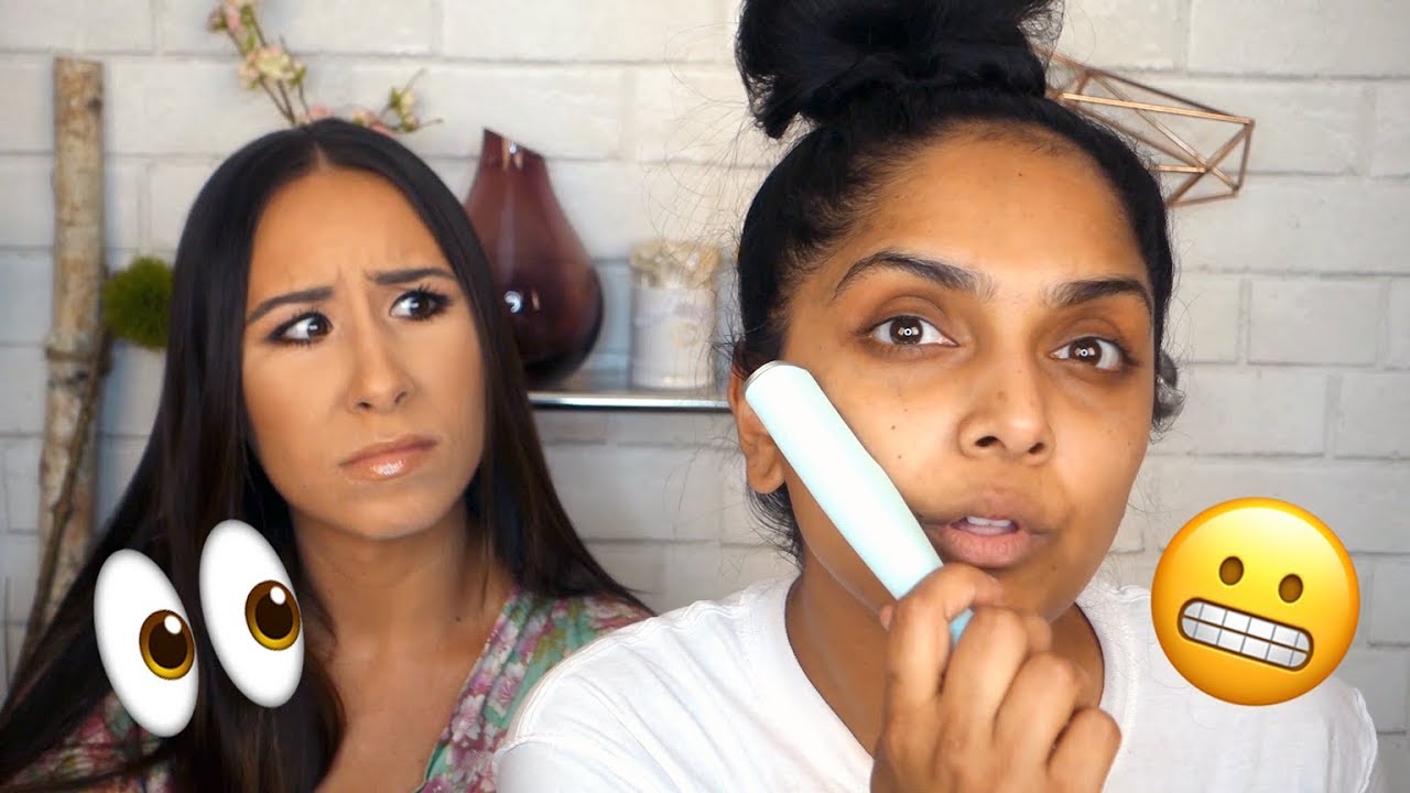 I Shaved My Face with Dermaflash & Here’s What Happened... | Deepica Mutyala