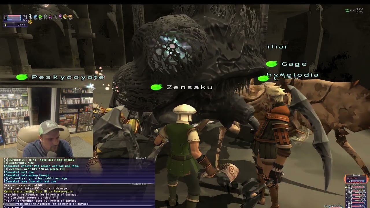FFXI Horizon Server- COP Mission 5-2 Promyvion-Vahzl Fight! (ZenGarden)
