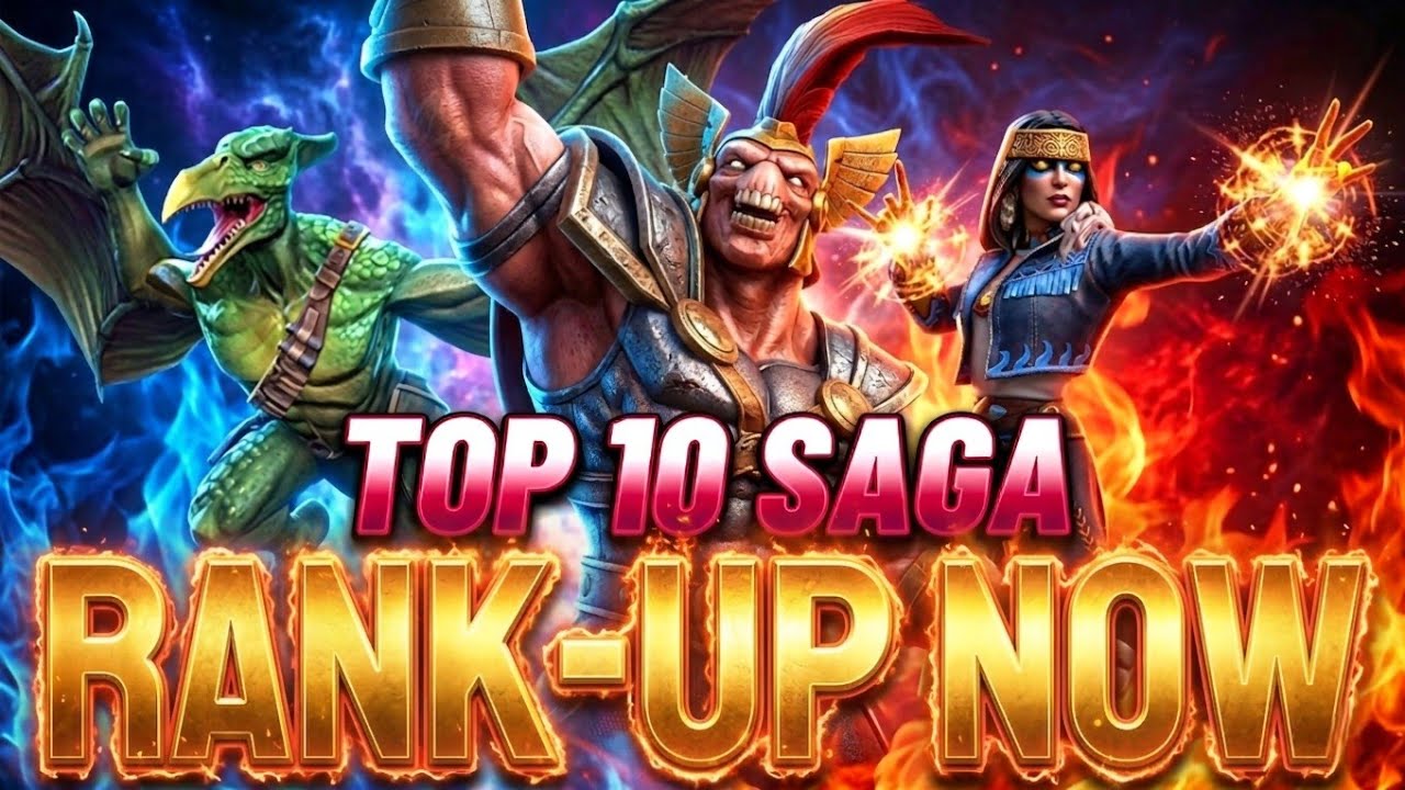 Top 10 MUST UPGRADE Saga Champions for Season 37 Meta! (MCOC)