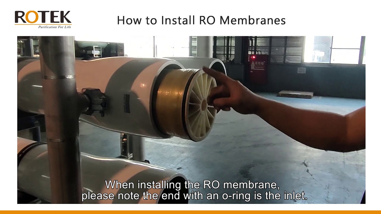 How to Install RO Membranes