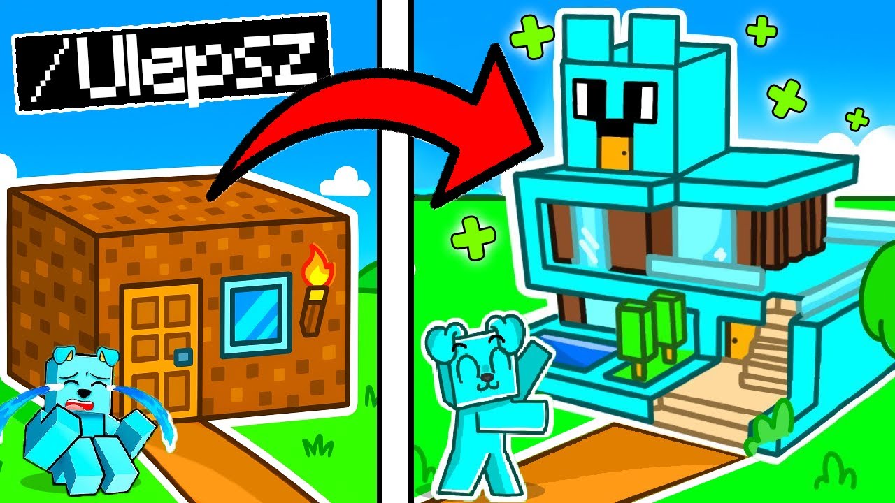 MINECRAFT ale ULEPSZAM MÓJ DOMEK ✨🏠➕