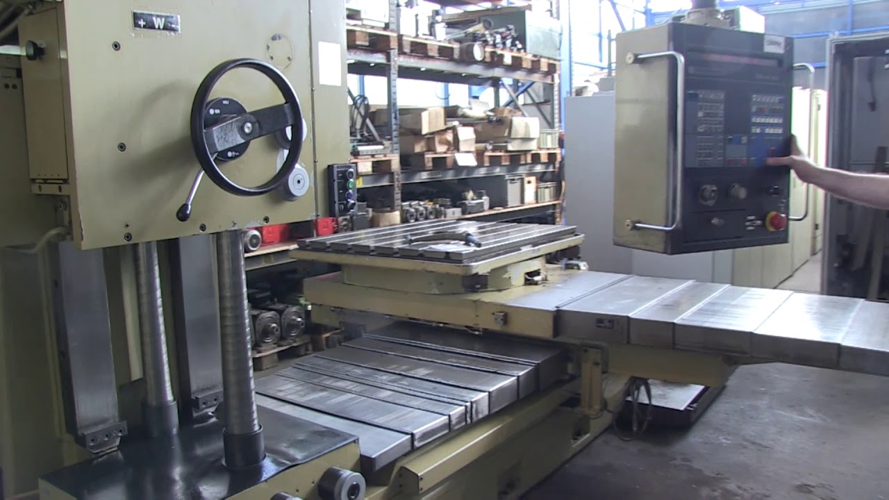Union BFT 90/5 Table Type Boring and Milling Machine
