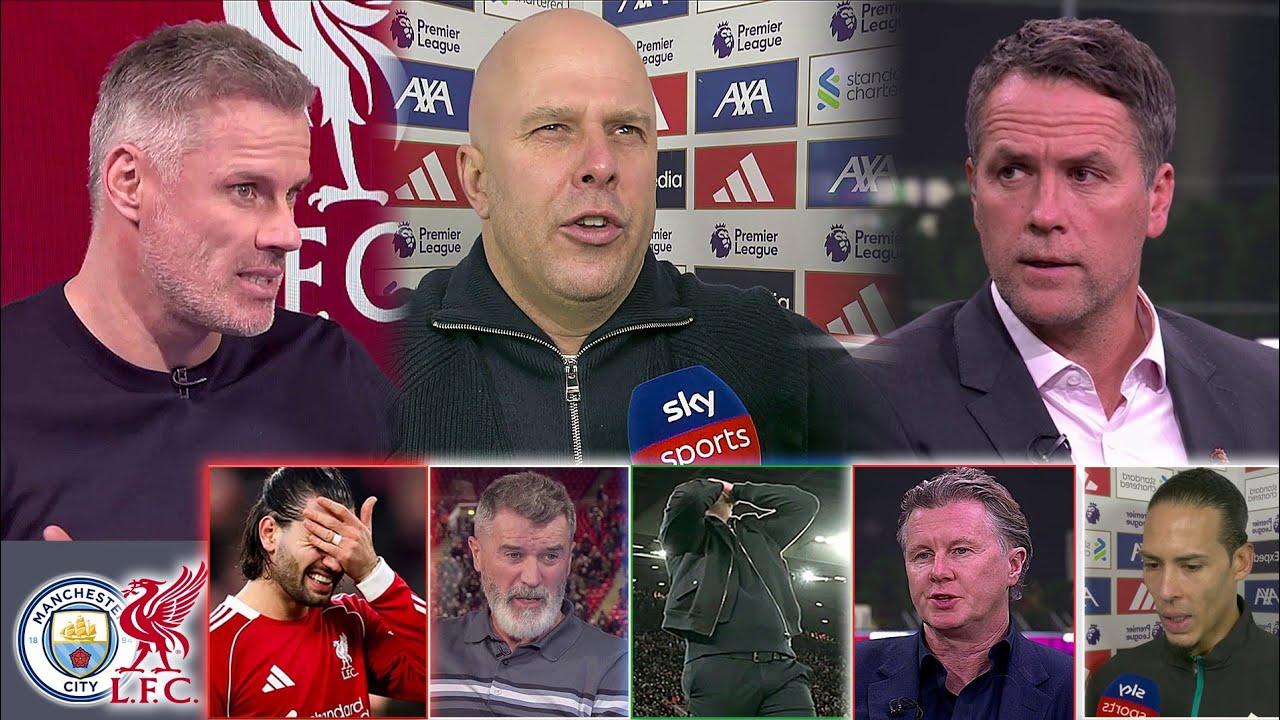 Jamie Carragher Goes Crazy on Liverpool Poor Performance 🤬| Arne Slot & Van Dijk Interview