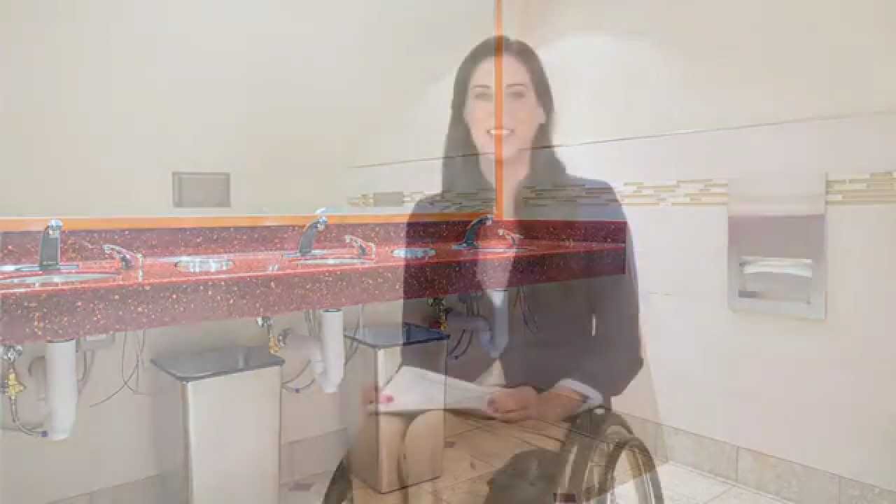 Bobrick Accessibility Video -- Mounting Height and Reach Ranges