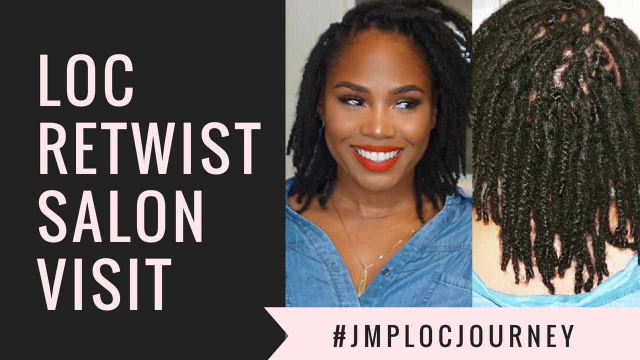 Loc Retwist Salon Visit | #JMPLOCJOURNEY