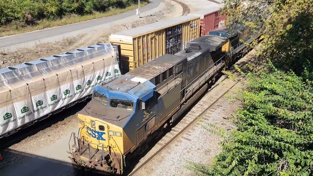 Csx Radnor Yard Action part. 2