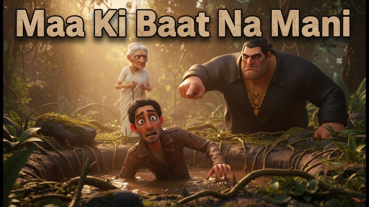 Maa Ki Baat Na Maani – Mushkil Mein Phans Gaya! |l Moral Story | Hindi Kahaniya | Best 3D cartoons