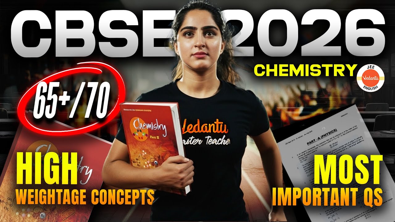 CBSE 2026 Chemistry Marathon 🔥| High Weightage Concepts + Important Q&A | Diksha Ma&rsquo;am