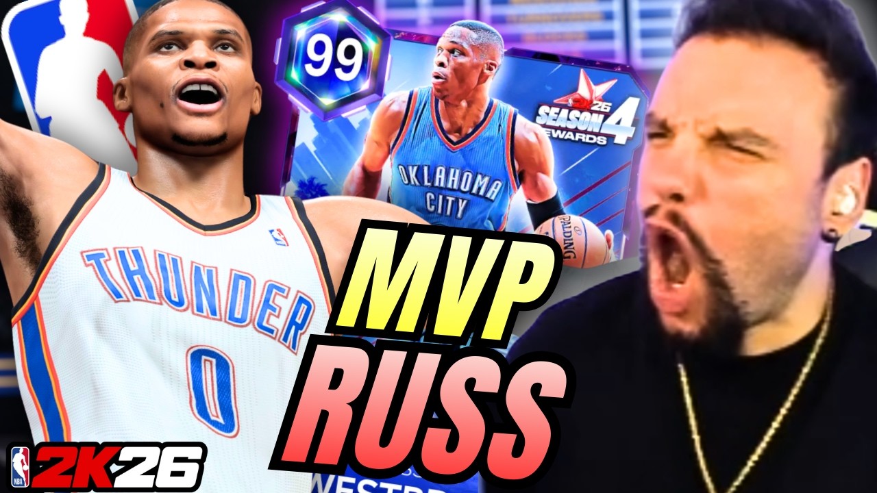 JOGUEI COM O WESTBROOK 99 OVR E ELE É UM ABSURDO no NBA 2K26 MyTEAM!