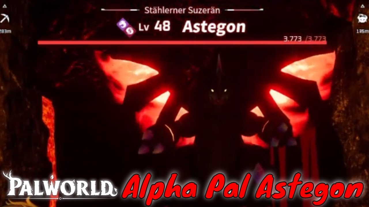 Palworld Tipps #13 Alpha Pal Astegon am Obsidiankrater finden und fangen!