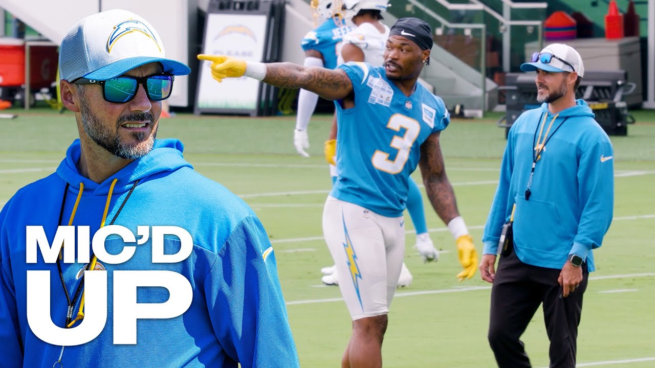 Mic'd Up: Jesse Minter At 2025 OTAs | LA Chargers