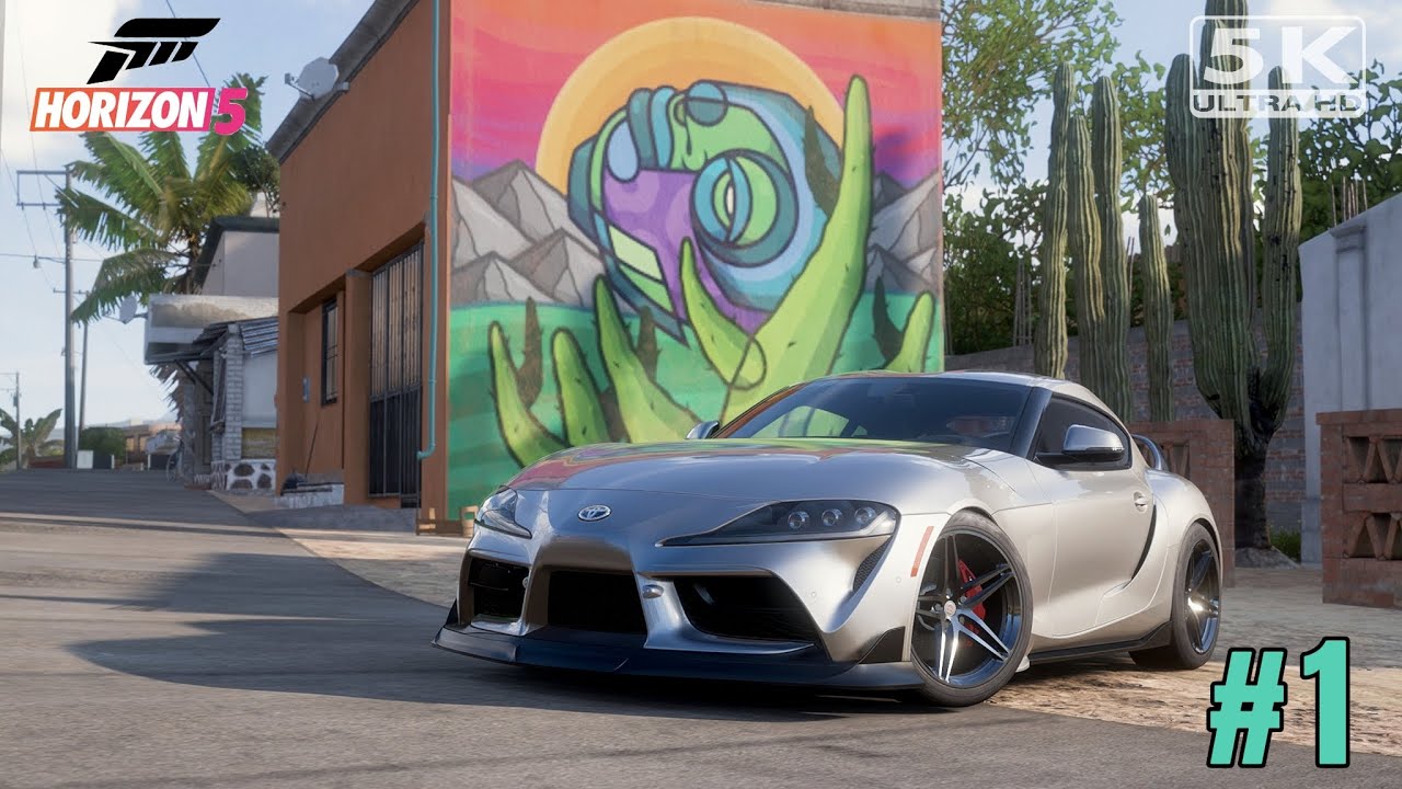 Forza Horizon 5 | GR Supra First Realistic Car Racing Gameplay