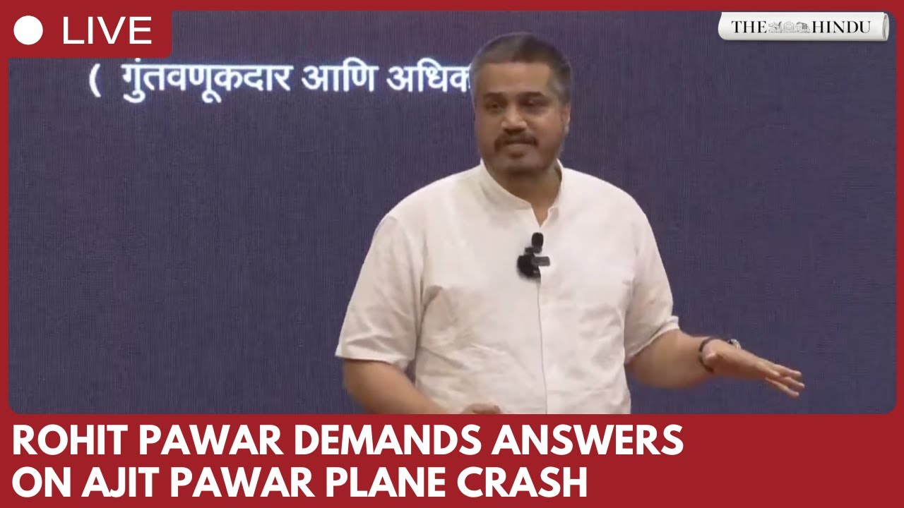 NCP (SP) leader Rohit Pawar questions Ajit Pawar plane crash findings at Mumbai press meet