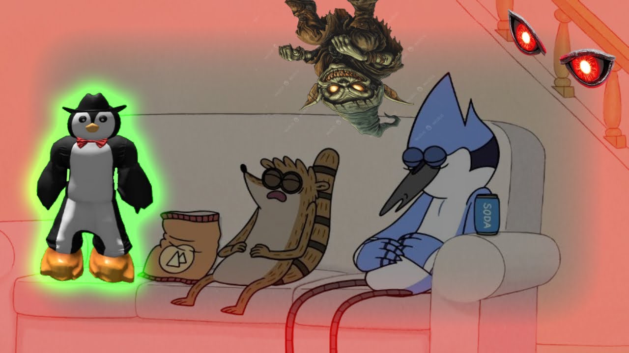 we survived working with Mordecai and Rigby