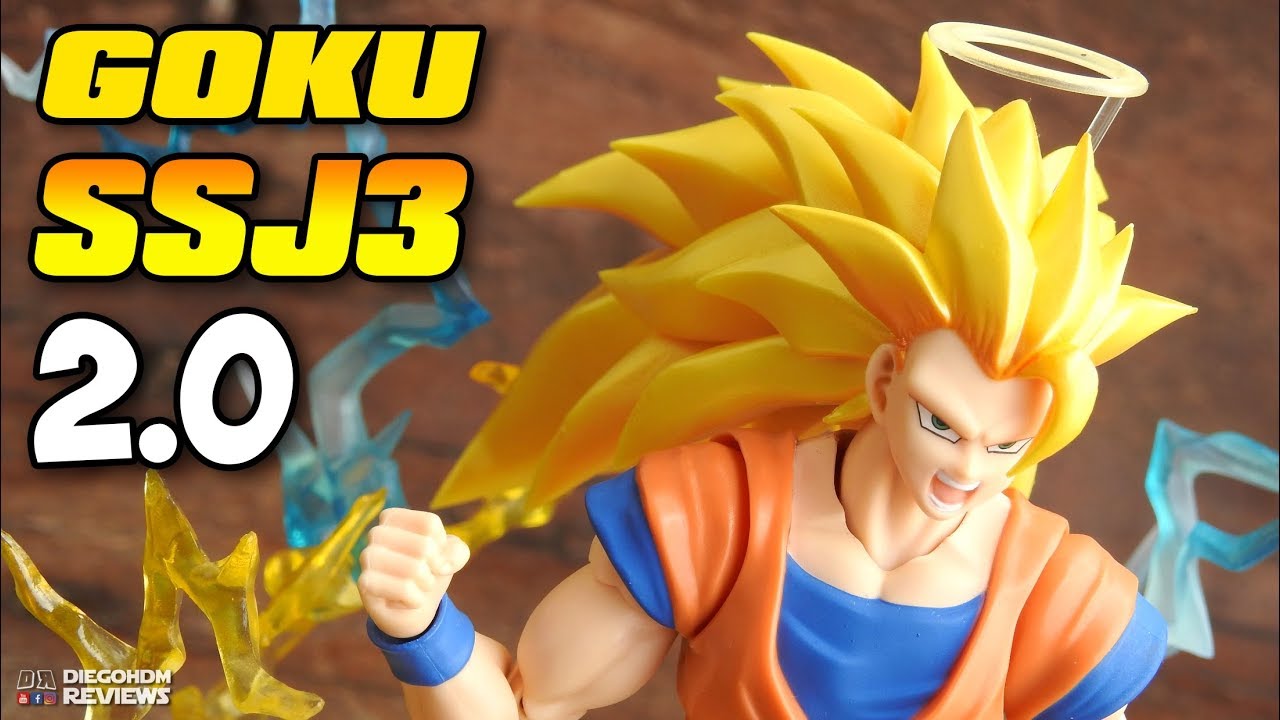 Bandai SH Figuarts Goku SSJ3 2.0 DBZ Review BR / DiegoHDM