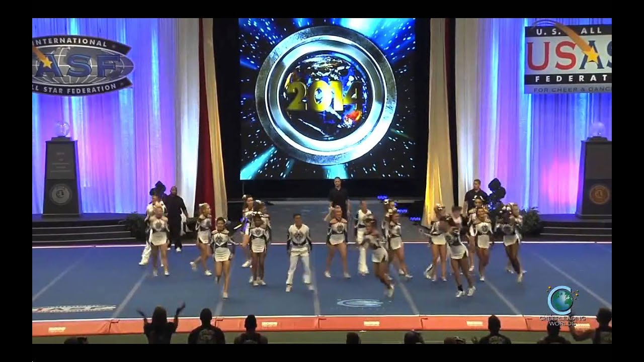 Cheer Athletics Austin Worlds Onyx Cats 2014 Senior Small Coed Semi Finals