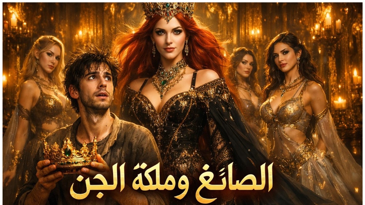 ناصر والجنية قصة صائغ الذهب الذي أسر قلب ملكة الجن ✨