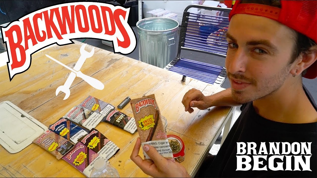 HOW TO ROLL A BACKWOOD WITH BRANDON BEGIN!