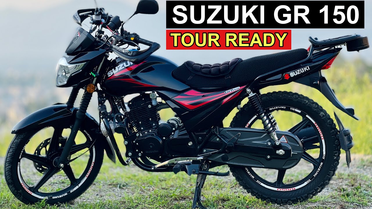 SUZUKI GR 150 TOURING MODIFICATION | DETAILED REVIEW | BIKE MATE PK