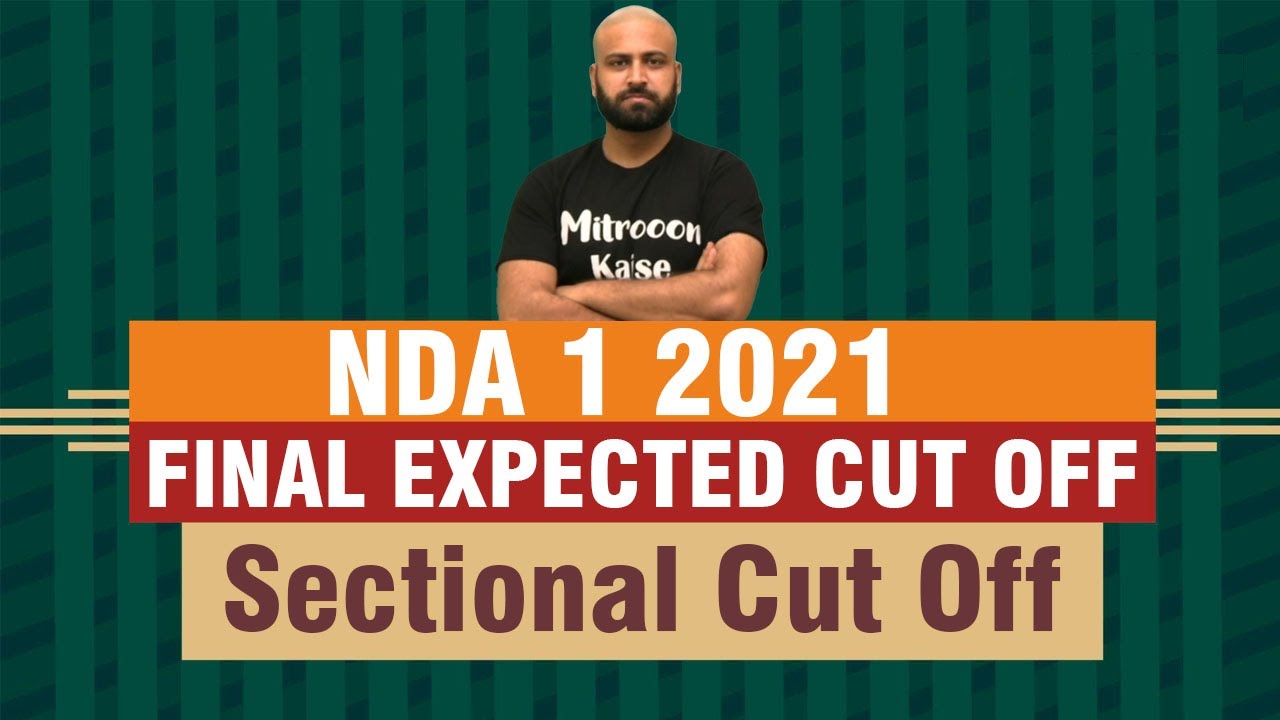 UPSC 2021 NDA Exam Sectional Cut Off Marks | NDA Exam Final Expected Cutoff Marks | Learn with Sumit
