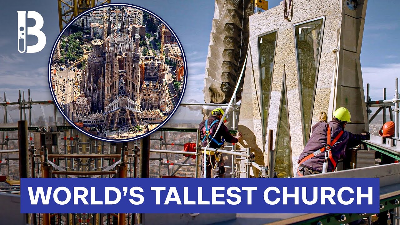 Raising the Towers of Sagrada Familia: Engineering the World's Tallest Church | Blueprint