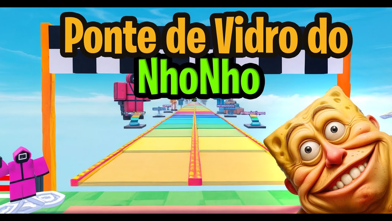 PONTE DE VIDRO DO NHONHO | Round  6 (SQUID GAME 2) | ROBLOX