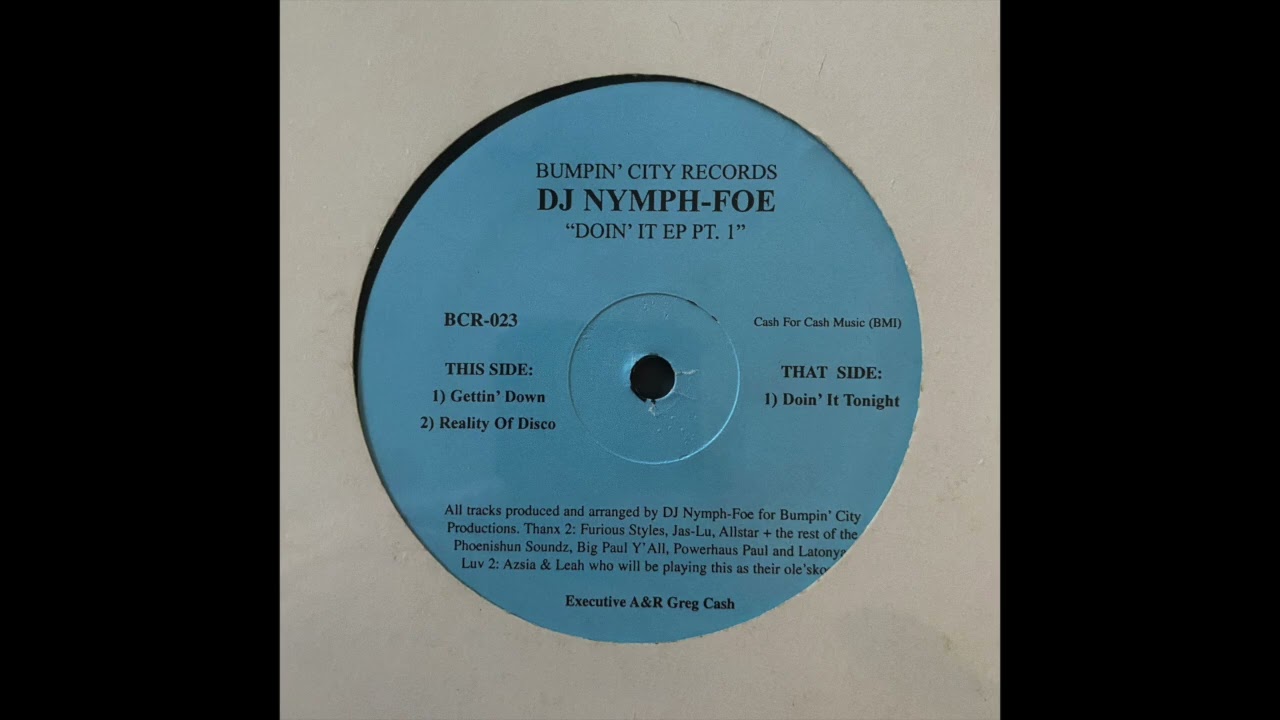 DJ Nymph-Foe - Doin' It Tonight
