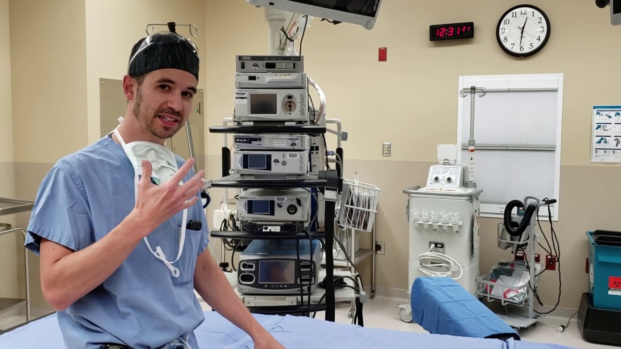 Operating room tour with Dr. Crawford at St. Vincent, Carmel (Indiana)