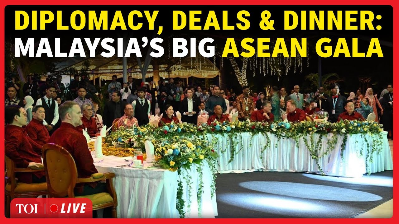 ASEAN Gala Dinner LIVE | World Leaders Attend Malaysia-Hosted Lavish ‘Party’ In Kuala Lumpur