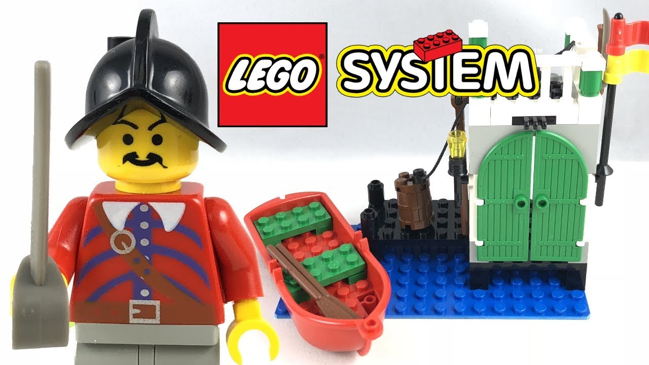 LEGO Pirates Armada Sentry review and unboxing! 1996 set 6244!