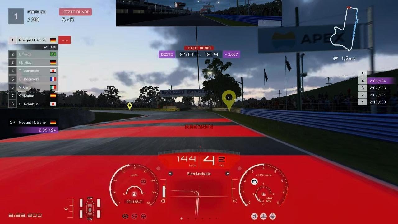 Gran Turismo 7 Nürburgring bei Nacht (BMW M6 '16).