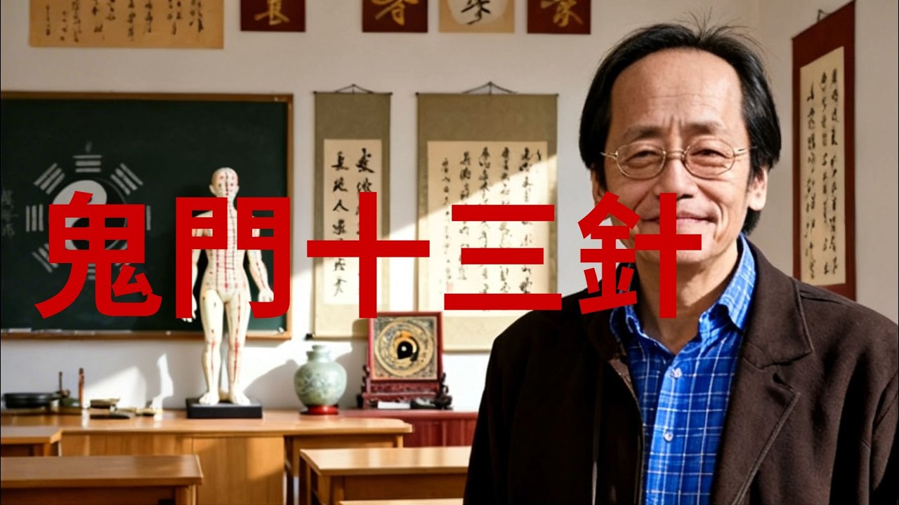 『鬼門十三針』倪海廈老師見女鬼 中醫教學影片 / 原汁原味原版無後期編輯無AI。