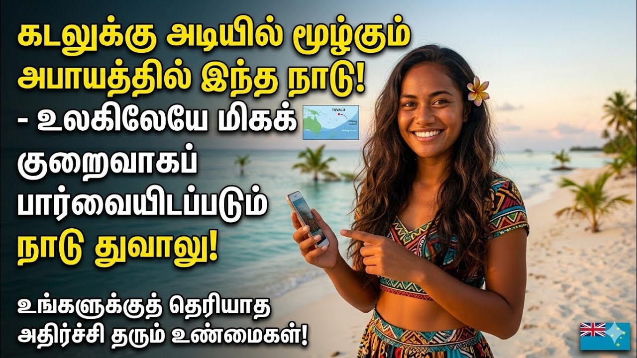 துவாலு: உலகின் மிகச் சிறிய நாடு | காணாமல் போகும் நாடு Tuvalu | Least Visited Country in the World