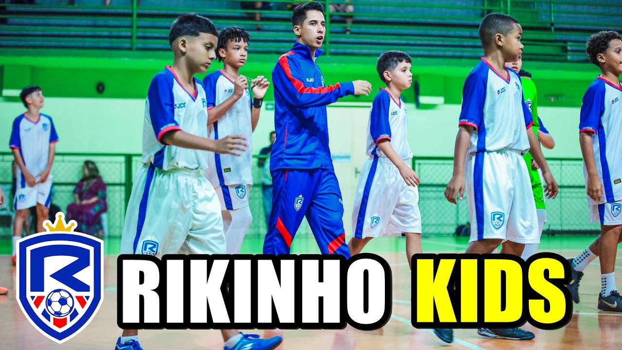 O PRIMEIRO JOGO DO RIKINHO KIDS COMEÇOU
