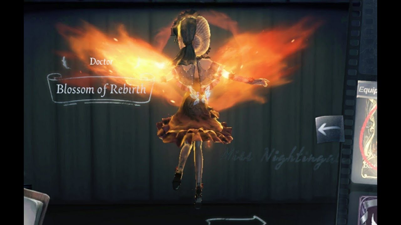 Doctor Blossom Of Rebirth|&bull; +The Mind's Eye Worn Clothes| IDENTITY v