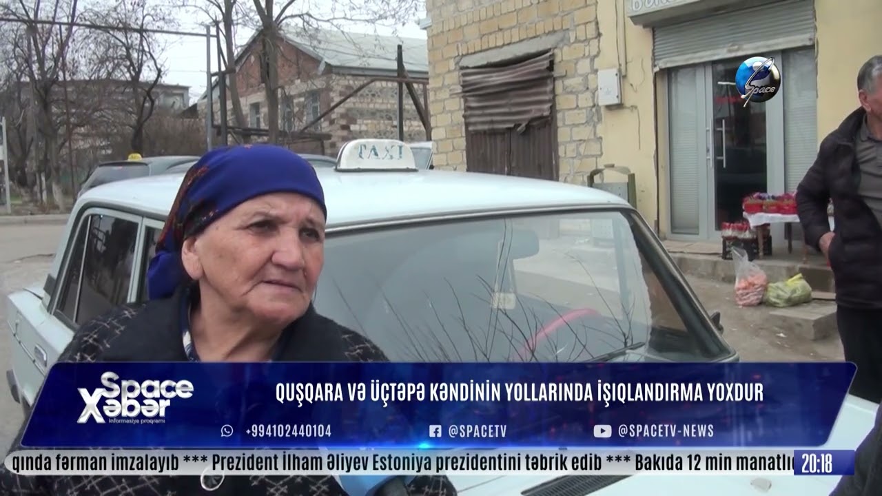 Quşqara və Üçtəpə Kəndinin Yollarında İşıqlandırma Yoxdur