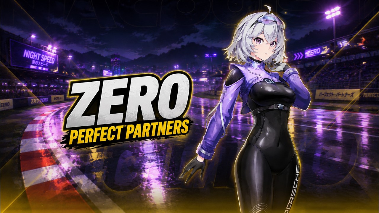 Porsche Collab NTE Zero Perfect Partners outfit showcase #nte