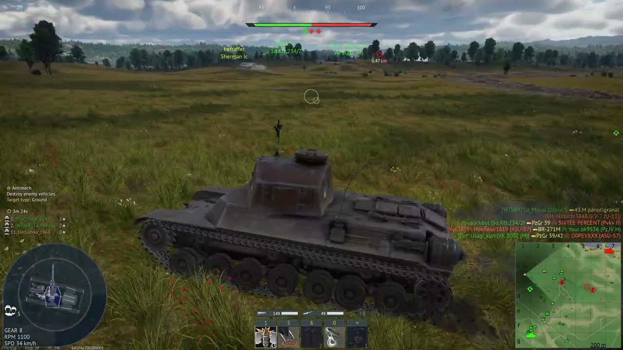 It performs very well with 7 kills and 2 zones.