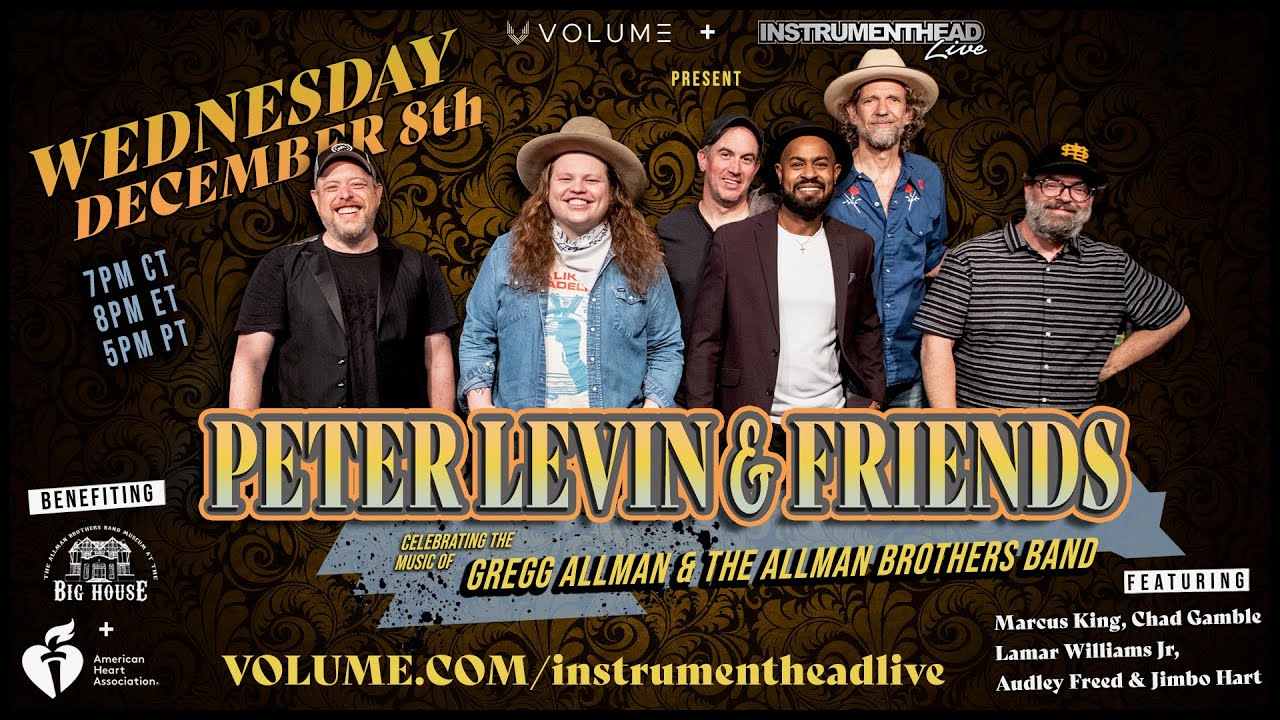 Peter Levin & Friends Celebrate Gregg Allman 12-08-21