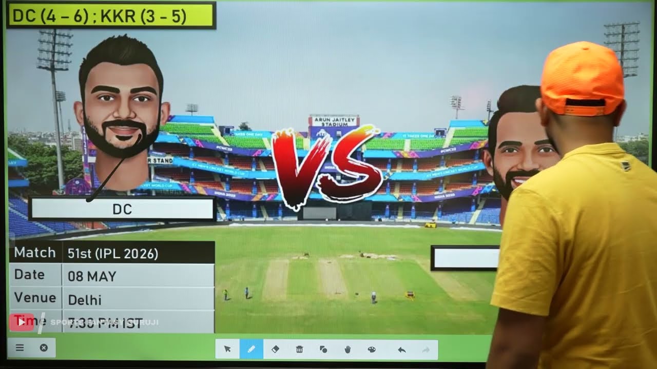 DC vs KKR Today Match Dream11 Prediction | Delhi Capitals vs Kolkata Knight Riders 2026 | Match 51