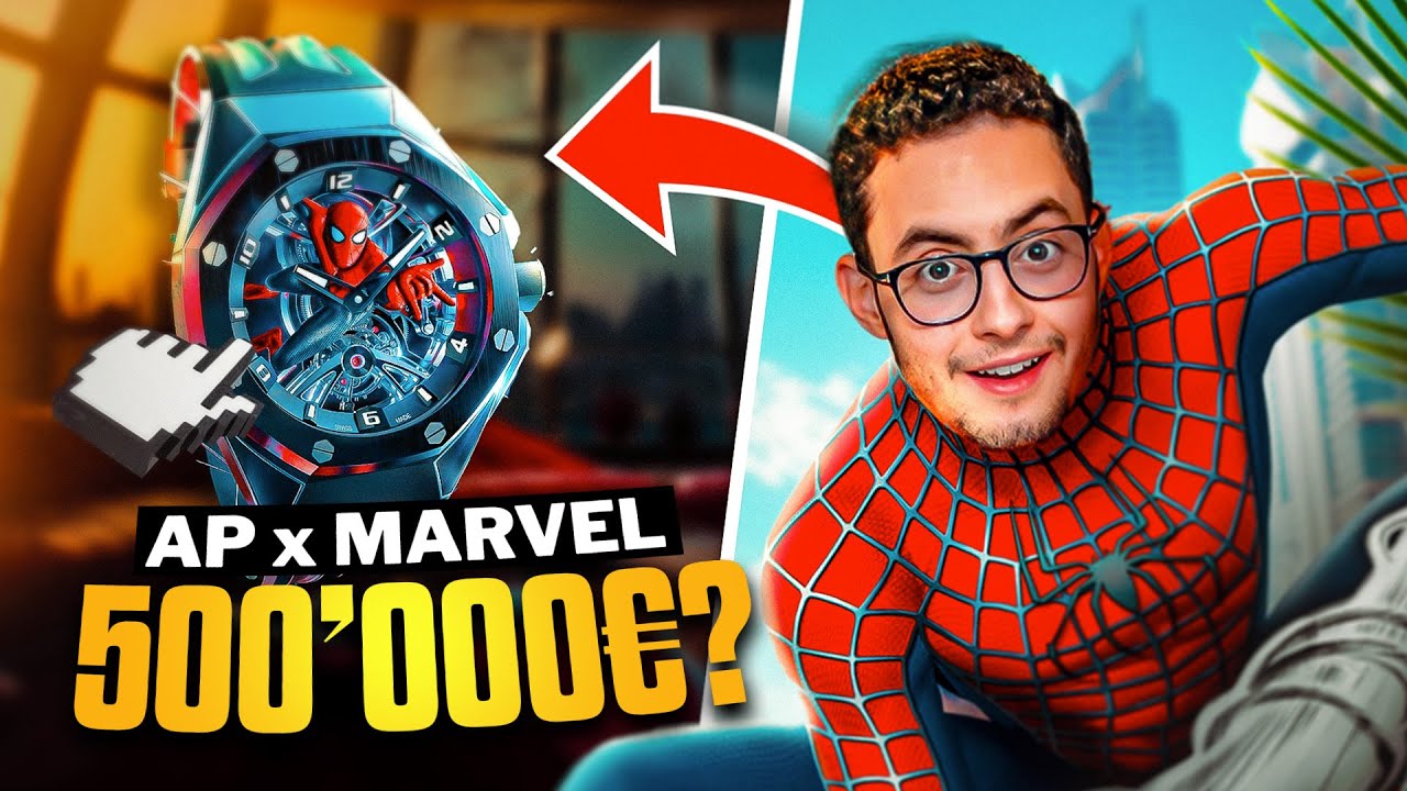 UNBOXING: AP x MARVEL : ROYAL OAK CONCEPT SPIDER-MAN !
