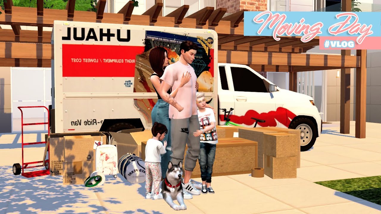 Dia de Mudança 🚚 #Vlog  -The Sims 4