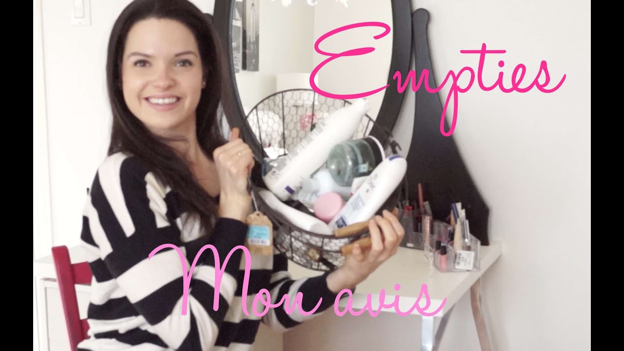 Empties | Produits terminés + mon avis