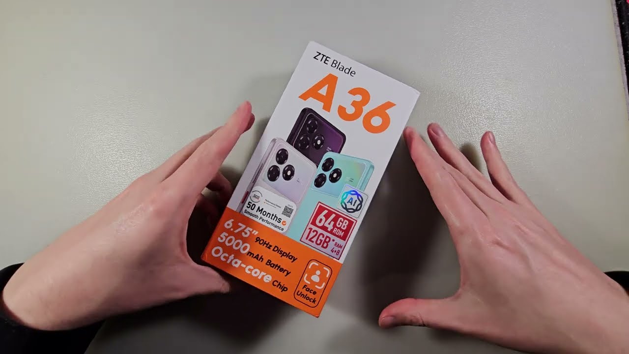Обзор ZTE Blade A36 {камера, игры, скорость}