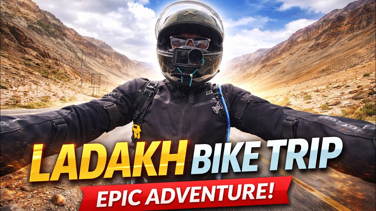 Leh Ladakh Bike POV