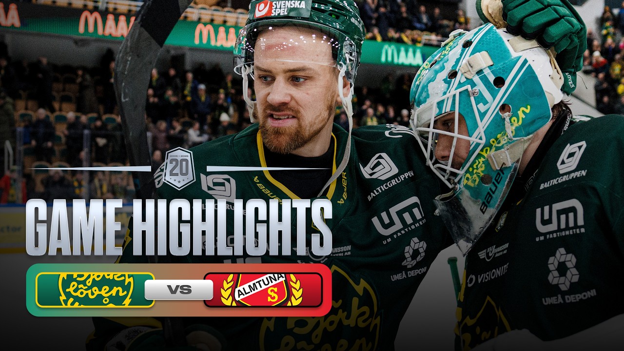 Björklöven vs. Almtuna | Highlights 10/2