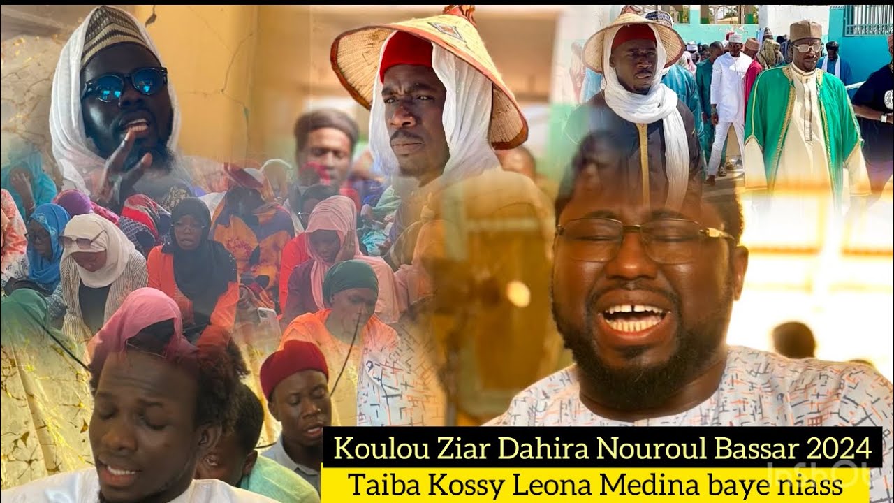 Koulou ziar Dahira Nouroul  Bassar 2024  Taiba Kossy Leona Medina baye niass