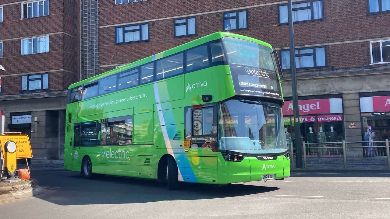 Buses in Leicester May 2025
