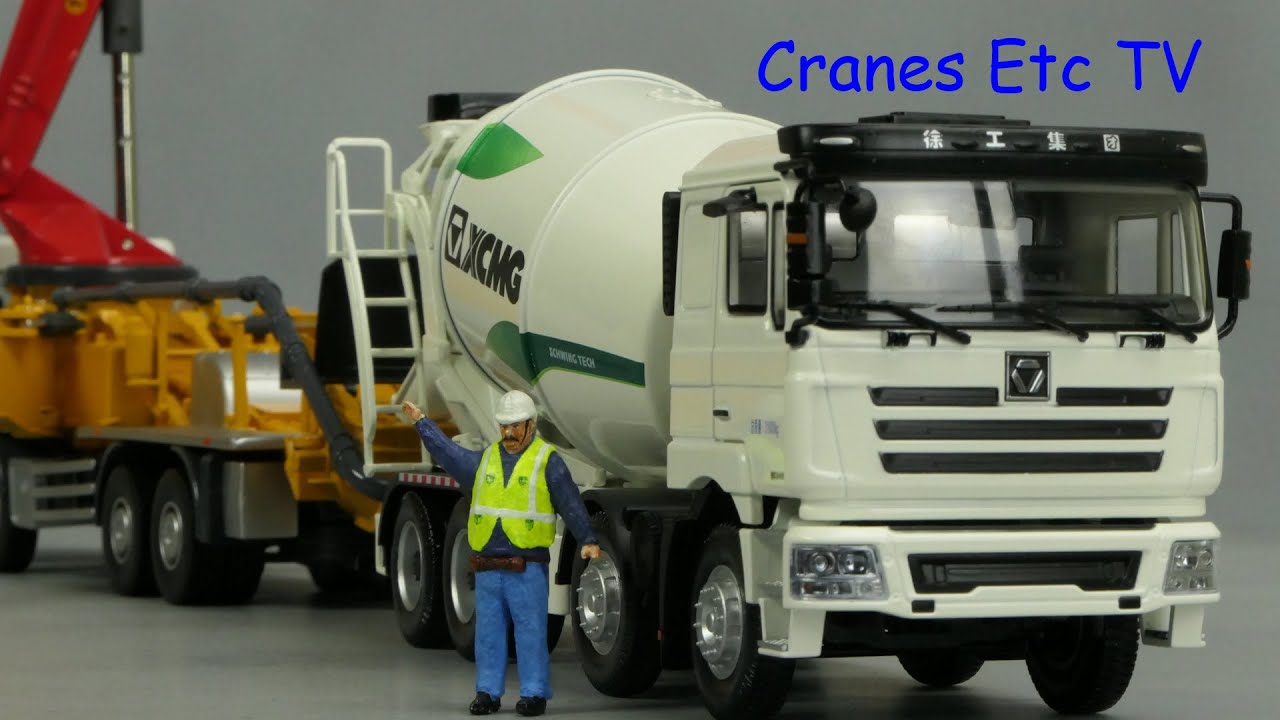 Yagao XCMG Schwing Stetter Truck Mixer by Cranes Etc TV